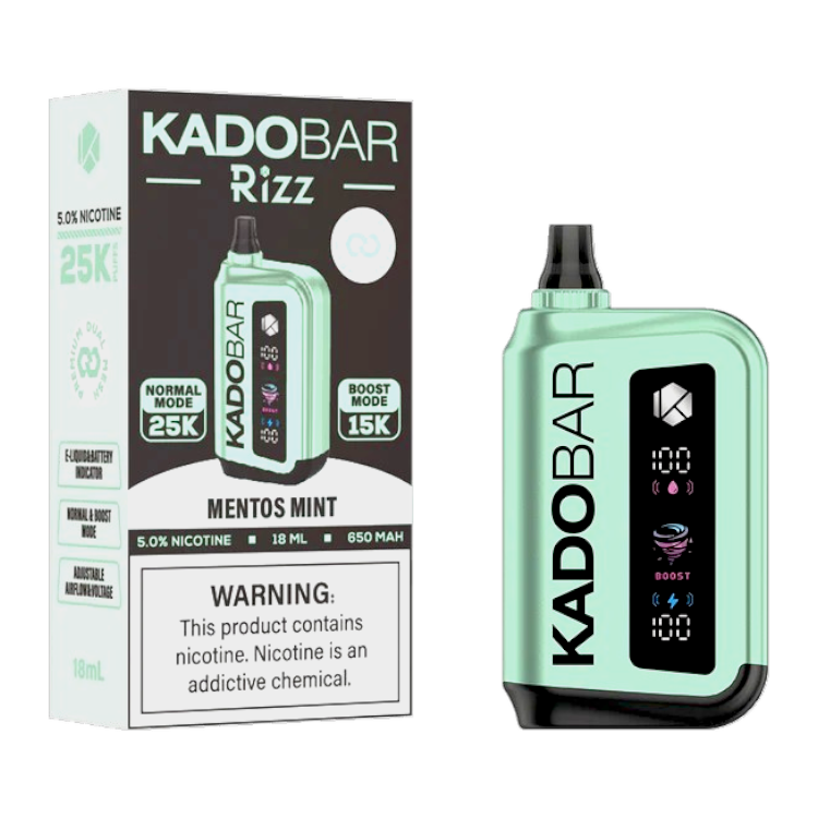 KADO BAR RIZZ 25000 5% - MENTOS MINT