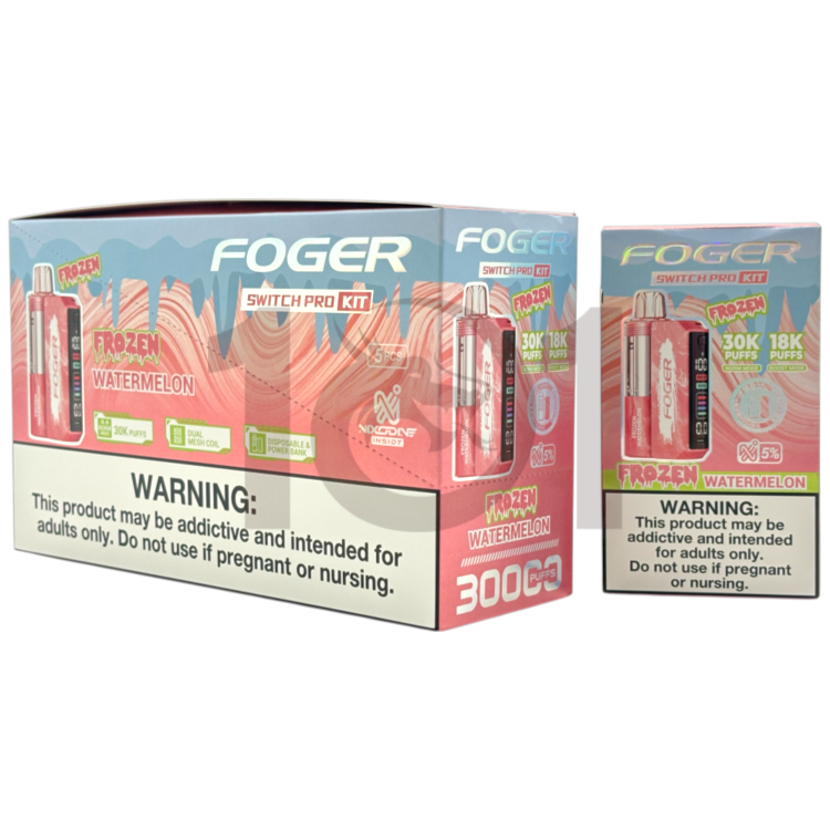 FOGER NIXODINE SWITCH PRO 30000 POD DEVICE 5% - FROZEN WATERMELON