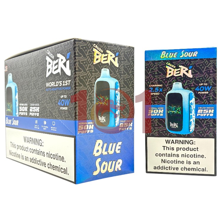 BERI CRUSH 50000 5% - BLUE SOUR
