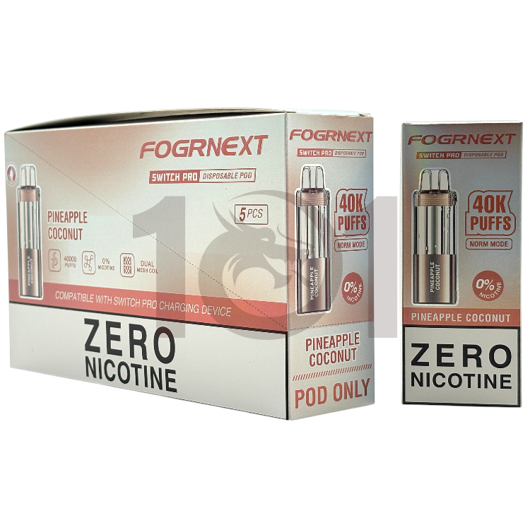 FOGRNEXT 40000 SWITCH PRO POD 0% - PINEAPPLE COCONUT
