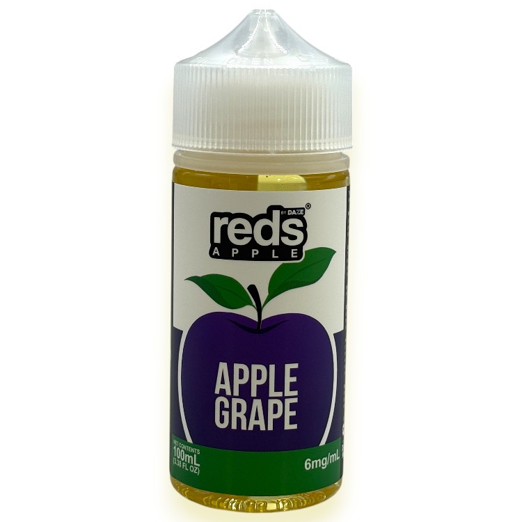 DAZE REDS APPLE E-LIQUID 6MG 100ML - APPLE GRAPE