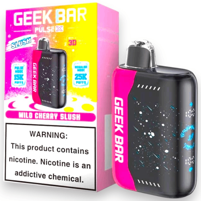 GEEK BAR PULSE X 25000 5% - WILD CHERRY SLUSH