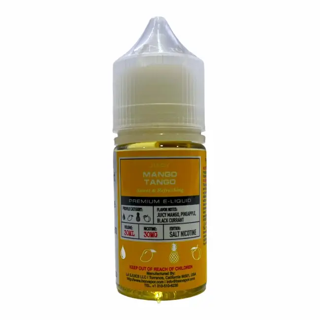 BASIX E-LIQUID SALT 30ML30MG - MANGO TANGO