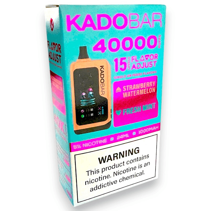 KADO BAR 40000 FLAVOR ADJUST 5% - STRAWBERRY WATERMELON/FRESH MINT
