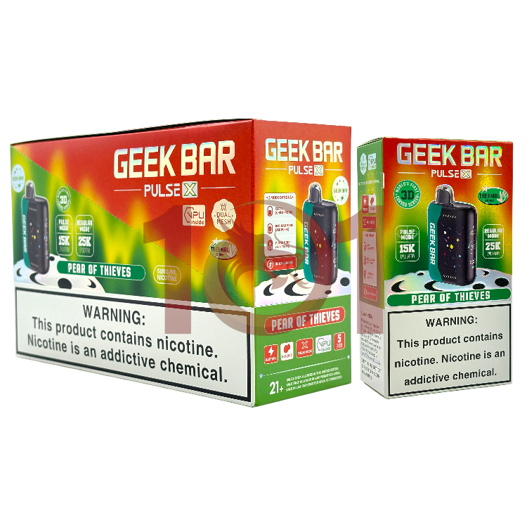 GEEK BAR PULSE X 25000 5% - THERMAL PEAR OF THIEVES