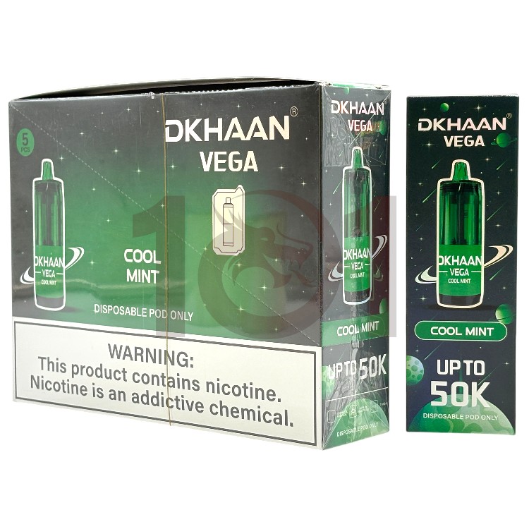 DKHAAN VEGA 50000 POD 5% - COOL MINT