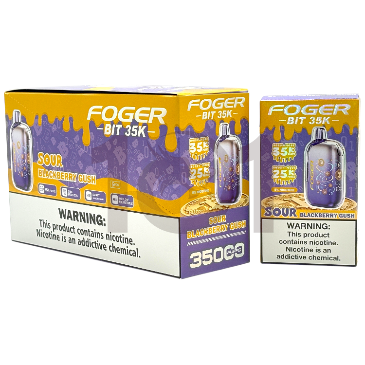 FOGER BIT 35000 5% - SOUR BLACKBERRY GUSH