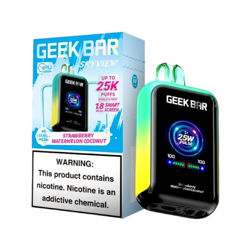GEEK BAR SKYVIEW 25000 5% - STRAWBERRY WATERMELON COCONUT