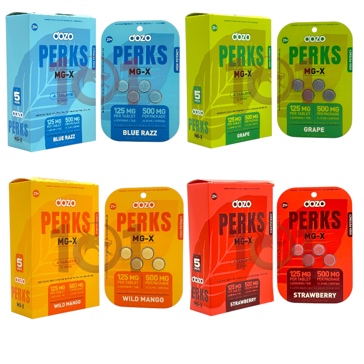 DOZO PERKS MG-X EXTRACT TABLET 125MG 4CT PK