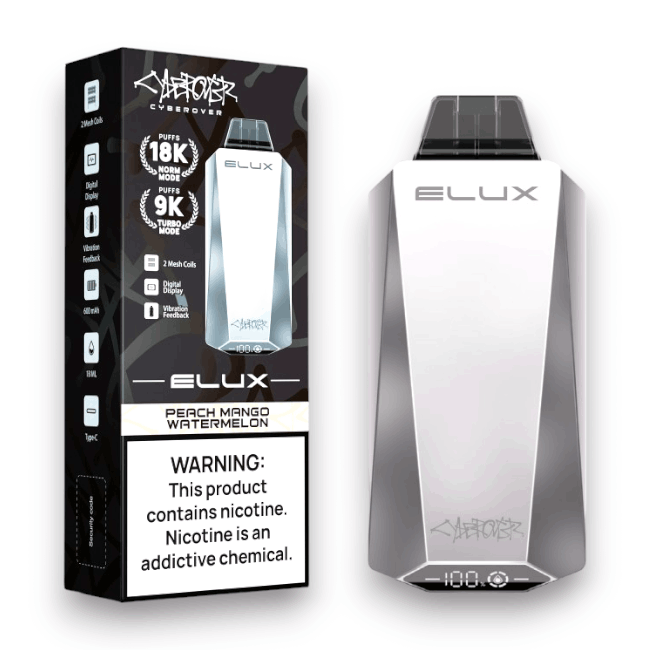 ELUX CYBEROVER 18000 5% - PEACH MANGO WATERMELON