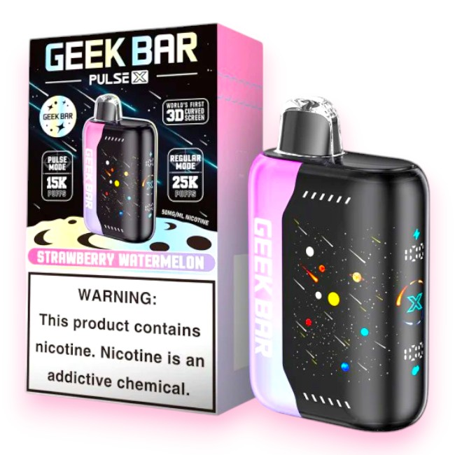 GEEK BAR PULSE X 25000 5% - STRAWBERRY WATERMELON