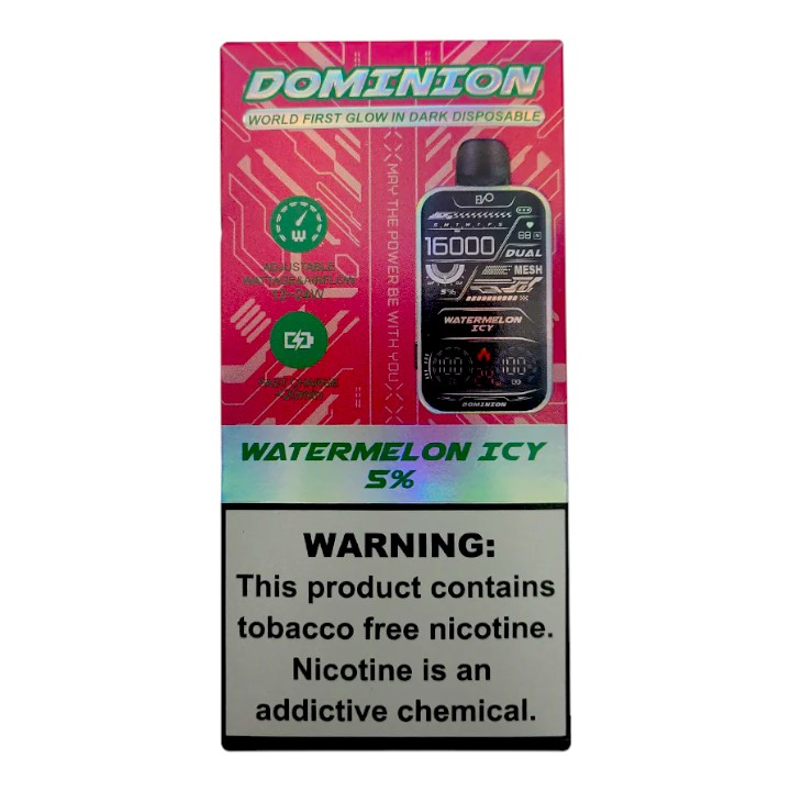 EVO DOMINION 16000 5% - WATERMELON ICY