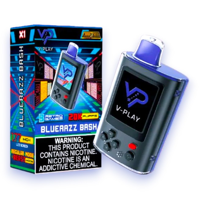 CRAFTBOX V-PLAY 20000 5% - BLUERAZZ BASH