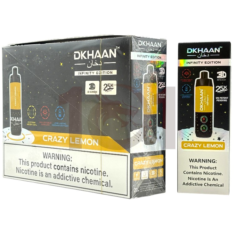 DKHAAN 25000 INFINITY EDITION 5% - CRAZY LEMON