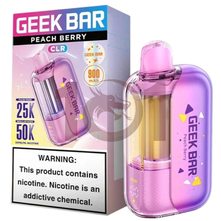GEEK BAR CLR 50000 5% - PEACH BERRY