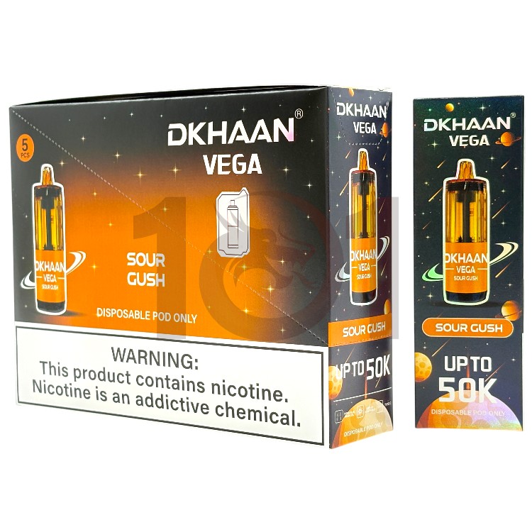 DKHAAN VEGA 50000 POD 5% - SOUR GUSH