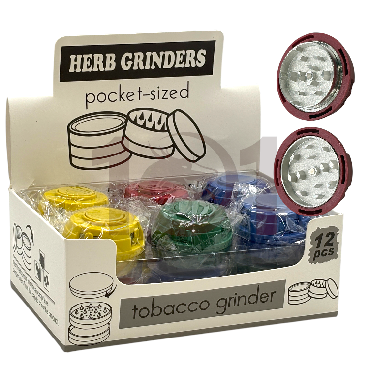 NBC 2PC POCKET SIZED GRINDER (DK5272-2) - GRENADE
