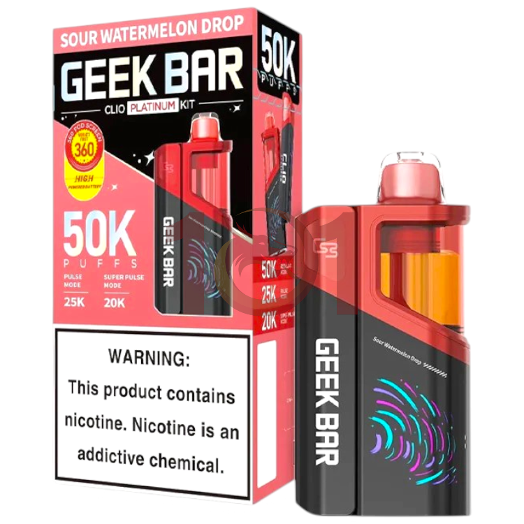 GEEK BAR CLIO PLATINUM 50000 POD DEVICE 5%