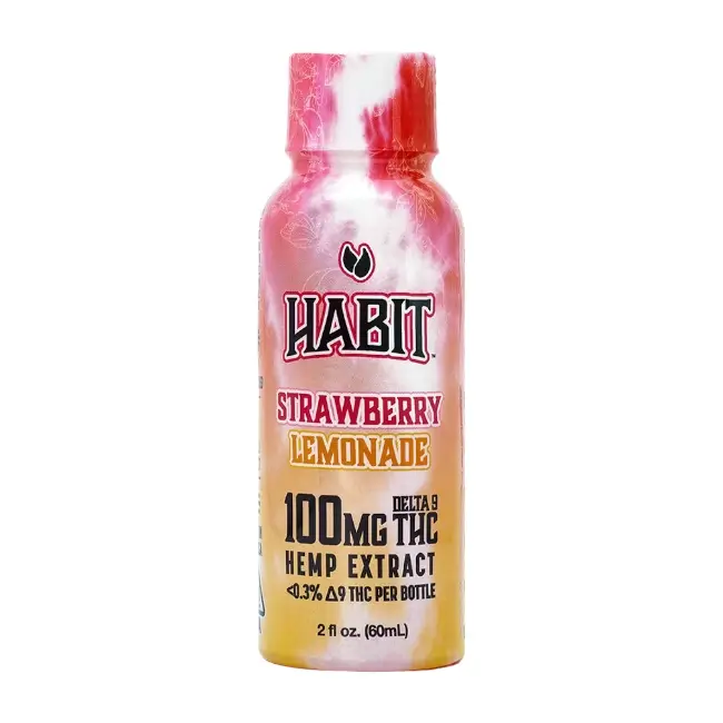 HABIT SHOTS ULTRA POTENT 100MG - STRAWBERRY LEMONADE