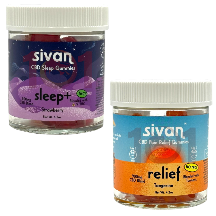 SIVAN CBD GUMMY 900MG 30CT JAR