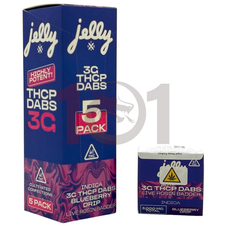 JELLY LR THCP 3GM DAB  INDICA - BLUEBERRY DRIP