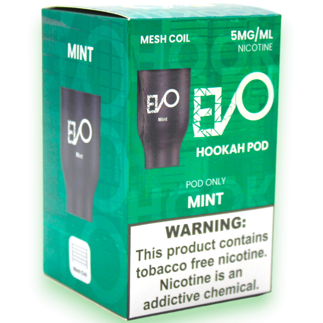 EVO DISPO HOOKAH POD - MINT