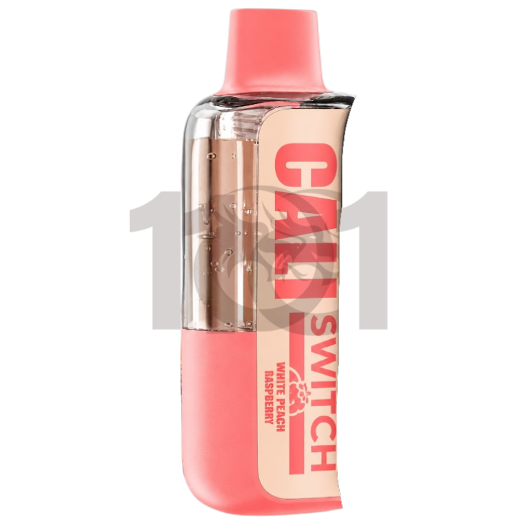 CALI SWITCH 50000 SALT NICOTINE POD 5% - WHITE PEACH RASPBERRY