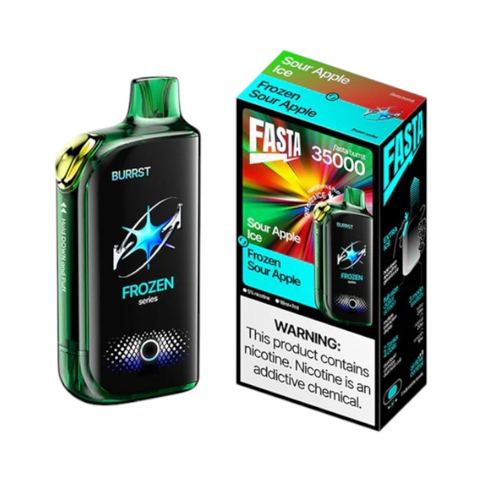 FASTA BURRST 35000 5% - FROZEN SERIES SOUR APPLE ICE