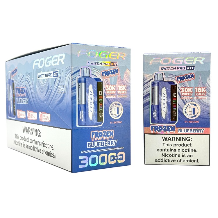 FOGER SWITCH PRO KIT 30000 5% - FROZEN BLUEBERRY