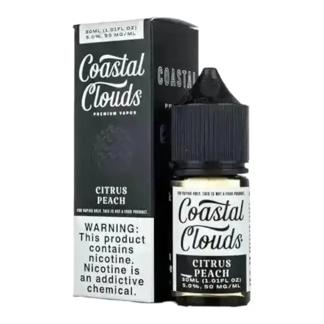COASTAL CLOUDS 50MG 30ML - SUGARED NECTARINE