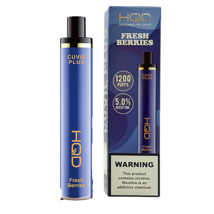 HQD CUVIE PLUS 1200 5% - FRESH BERRIES
