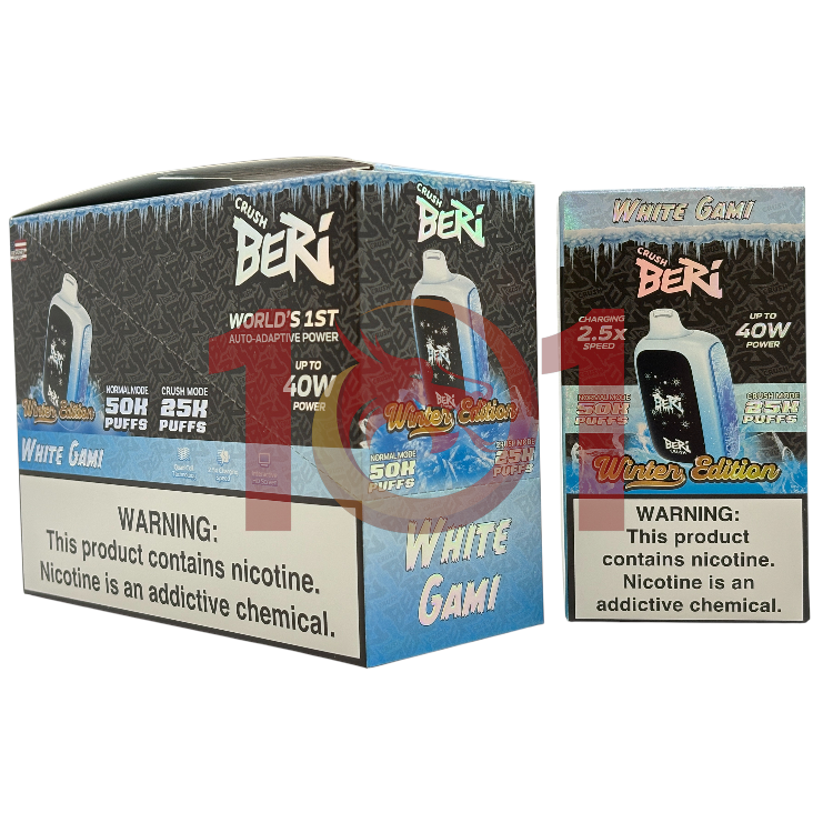 BERI CRUSH 50000 5% - WINTER EDITION WHITE GAMI