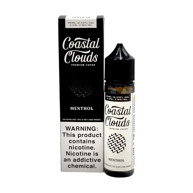 COASTAL CLOUDS 3MG 60ML - MENTHOL