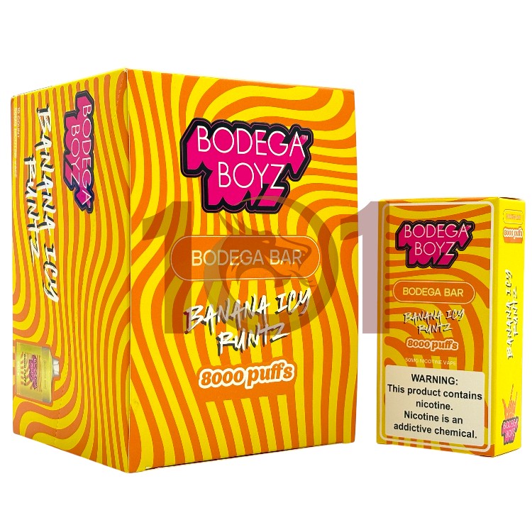 BODEGA BOYZ 8000 5% - BANANA ICY RUNTZ