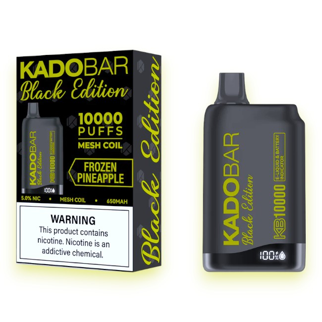 KADO BAR KB10000 5% BLACK EDITION - FROZEN PINEAPPLE