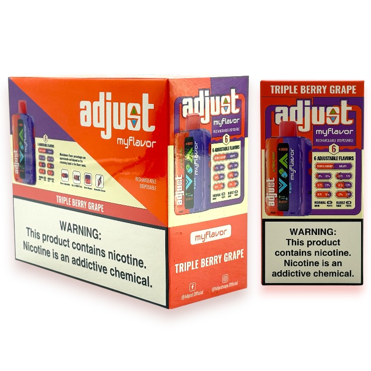 ADJUST MY FLAVOR 40000 5% - TRIPLE BERRY GRAPE