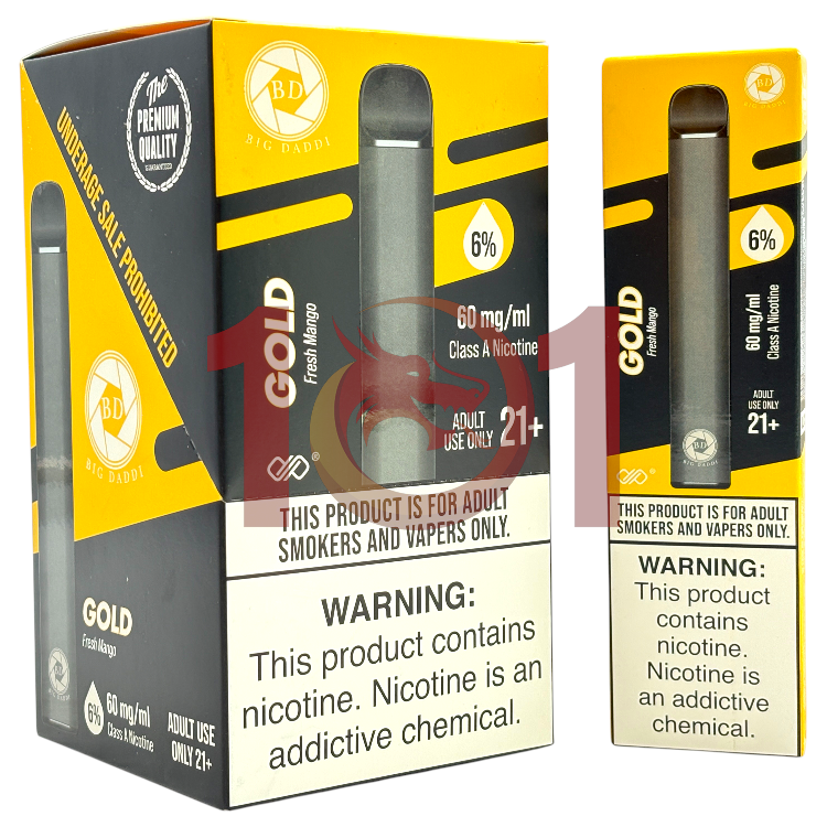 BD BIG DADDI TP 600 6% - GOLD FRESH MANGO