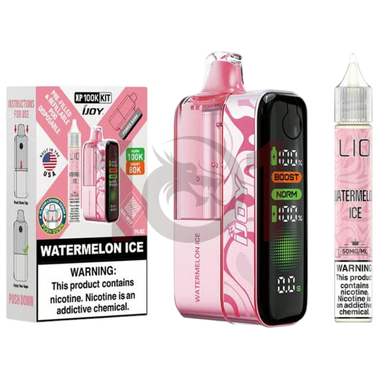IJOY XP100K  (W/E-LIQUID BOTTLE) POD DEVICE 5% - WATERMELON ICE