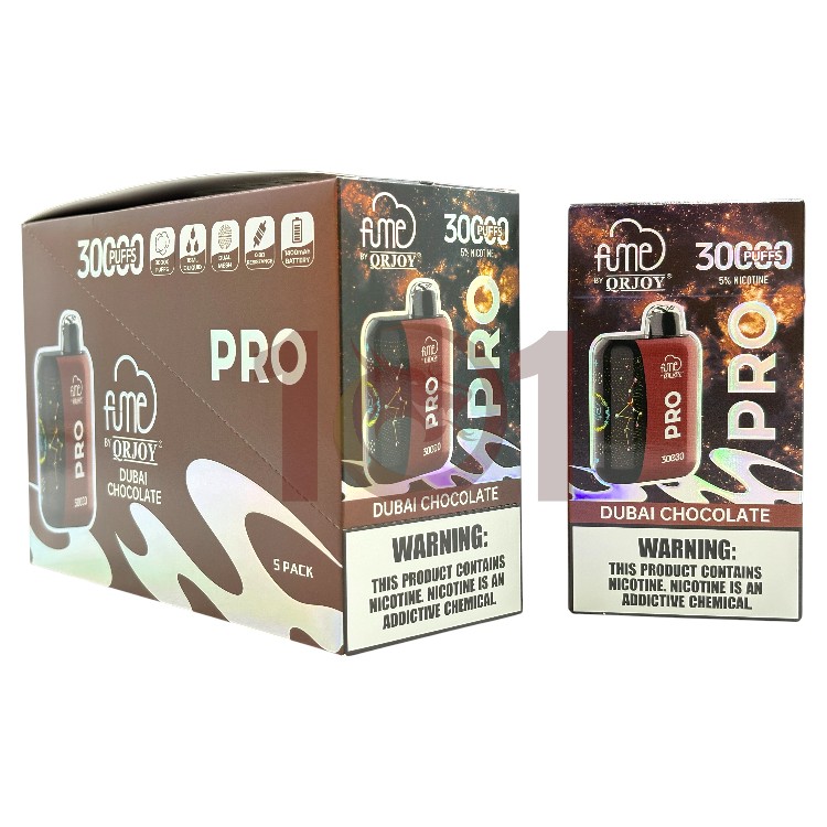 FUME PRO 30000 5% - DUBAI CHOCOLATE
