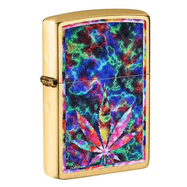 ZIPPO   SMOKING ACC   LIGHTER   $31.95   1CT   204B   LEAF DESIGN