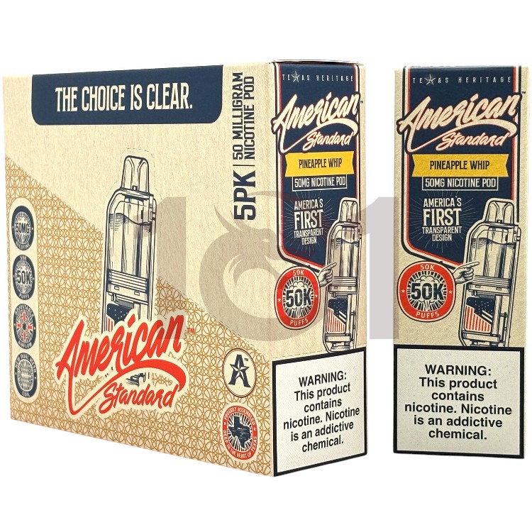 AMERICAN STANDARD 50000 POD 5% - PINEAPPLE WHIP