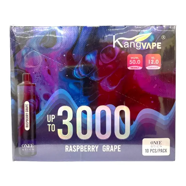 KANGVAPE 3000 5% - RASPBERRY GRAPE