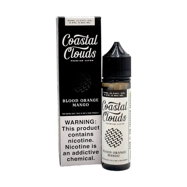 COASTAL CLOUDS 6MG 60ML - BLOOD ORANGE MANGO
