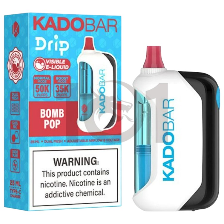 KADO BAR DRIP 50000 5% - BOMB POP
