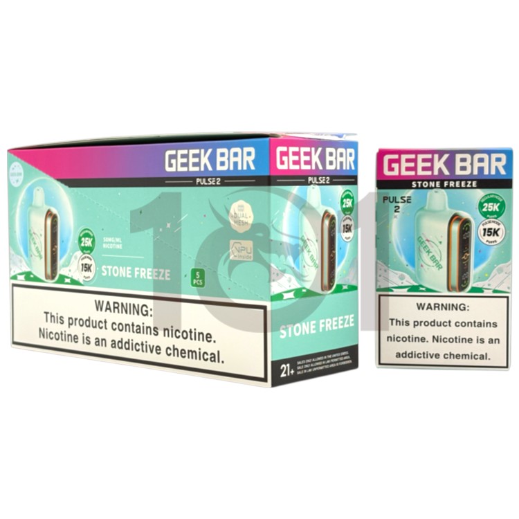 GEEK BAR PULSE 2 25000 5% - STONE FREEZE
