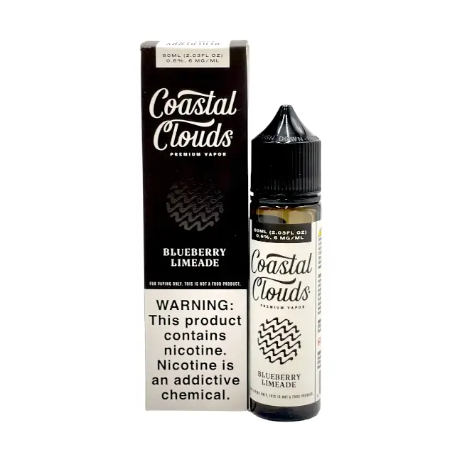COASTAL CLOUDS 6MG 60ML - BLUEBERRY LIMEADE