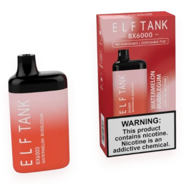 ELF TANK BX6000 5% - WATERMELON BUBBLEGUM