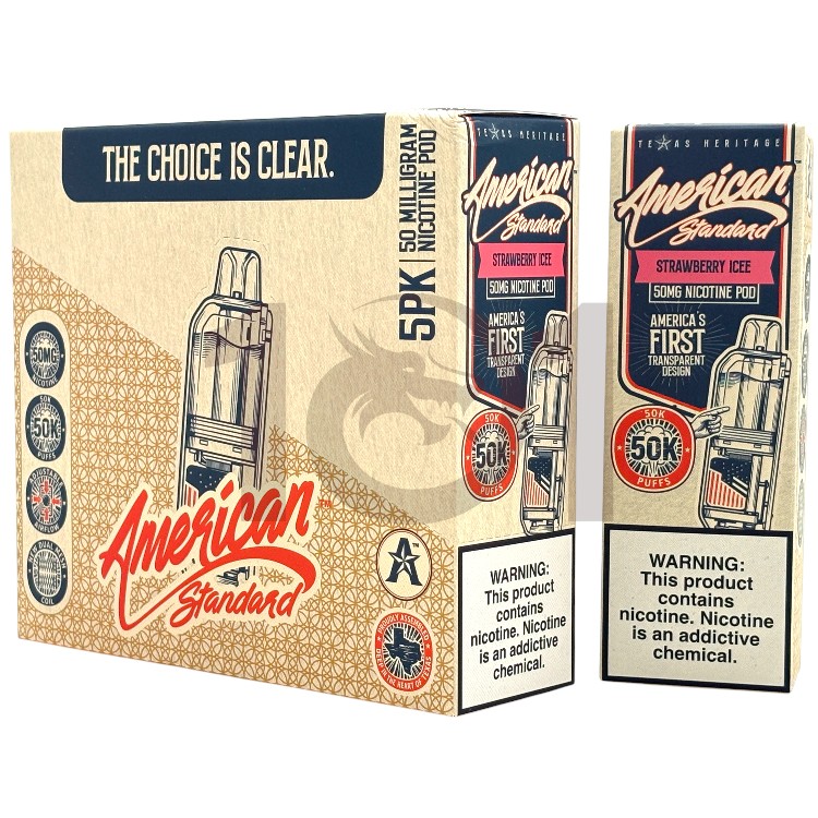 AMERICAN STANDARD 50000 POD 5% - STRAWBERRY ICEE