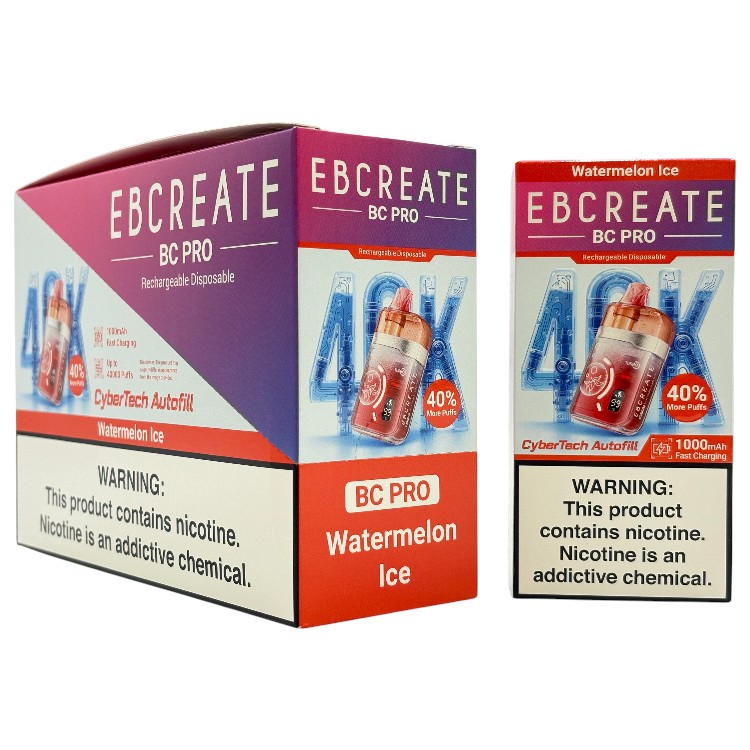 EBCREATE BC PRO 40000 5% - WATERMELON ICE