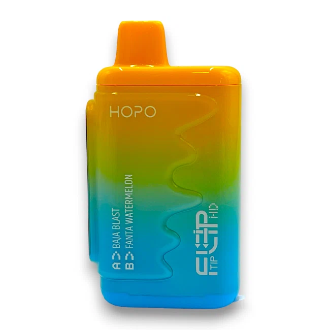 HOPO FLIP TIP 16000 DUAL FLAVORS 5% - BAJA BLAST/FANTA WATERMELON